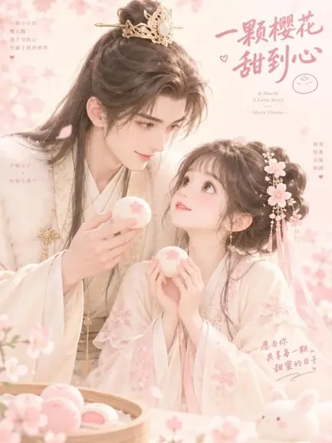 《王爷的小甜心》短剧封面，古言题材